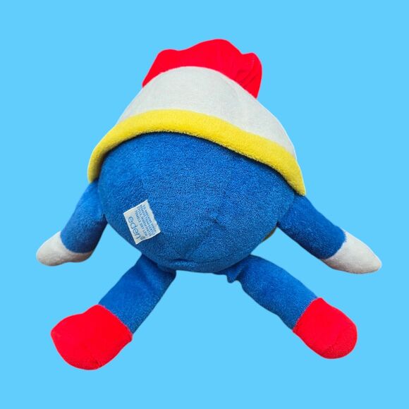 Vintage Eden Baby Humpty Dumpty Terry Cloth Rattle Plush Stuffed Nostalgic Toy - Picture 4 of 8